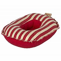 Maileg Mouse Size Boat, Red Stripe