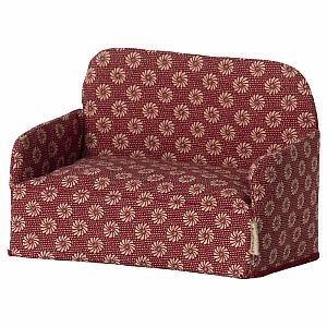 Maileg Mouse Size Red Couch