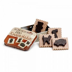 Animal Cookies in a Tin