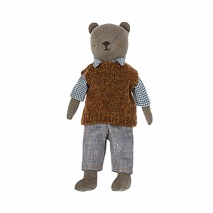 Maileg Pullover Sweater, Shirt and Pants for Teddy Dad