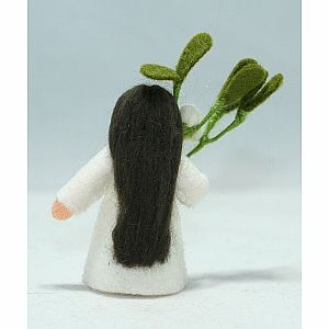 Mistletoe Fairy Felt Doll