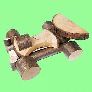 Wooden Creative Blocks, Set of 70