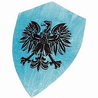 Large Shield, Blue, Assorted