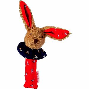 Squeaky Bunny Rattle by Kathe Kruse