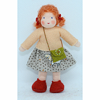 Little Girl Dollhouse Doll, Ginger Hair (various outfits)