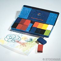Stockmar Wax Block Crayons - 16 Blocks