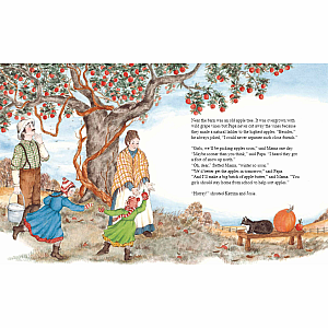 Apple Tree Christmas Hardcover Book by Trinka Noble