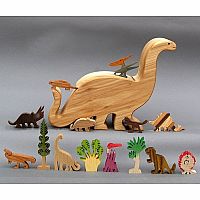 Dinosaur Wooden Story Box
