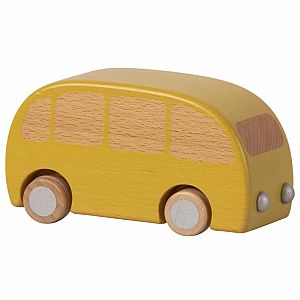 Maileg Wooden Pull Back Bus