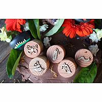 Butterfly Lifecycle Playdough Stamp Set