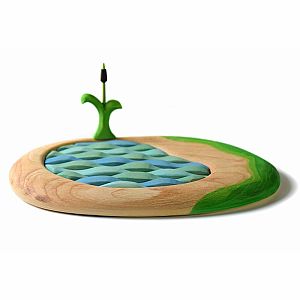 Lake and Cattail Puzzle Set by Bumbu