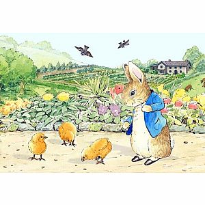 Peter Rabbit and The Spring Chicks 20 Piece Puzzle
