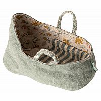 Maileg Carry Cot, Dusty Green