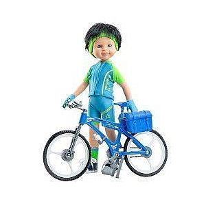 Luis Doll's Cyclist Outfit 12.6" by Paola Reina