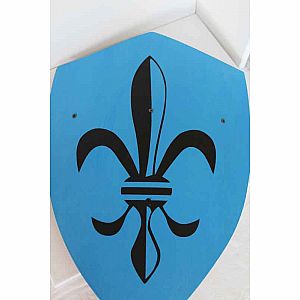Large Shield, Blue, Assorted