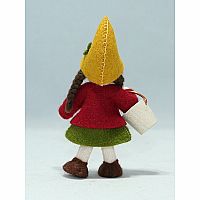 Forest Gnome Mommy Felt Doll