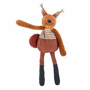 Harry the Squirrel Rattle by Moulin Roty