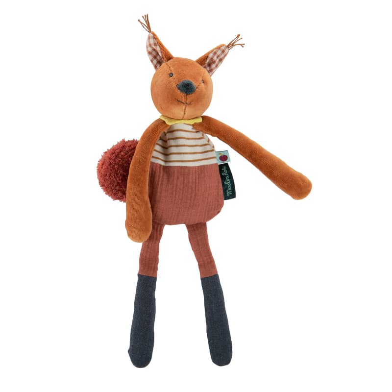 Harry the Squirrel Rattle by Moulin Roty - Little Goose Toys
