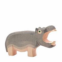 Hippopotamus, Open Mouth by Ostheimer