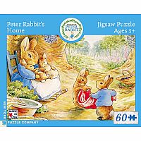 Peter Rabbit's Home 60 Piece Puzzle