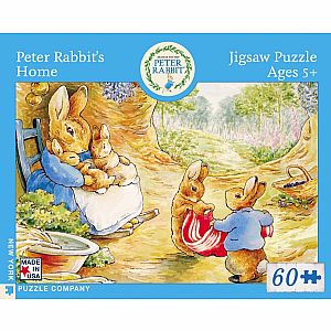 Peter Rabbit's Home 60 Piece Puzzle