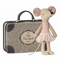Maileg Little Miss Mouse in Suitcase, Ballerina