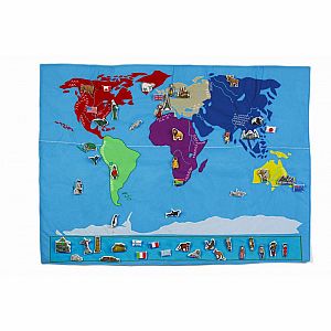 Journey Around The World Map