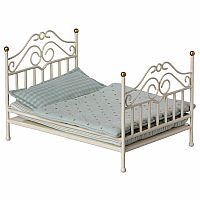 Maileg Vintage Bed Off-White, Micro