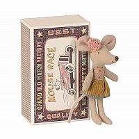 Maileg Little Sister Mouse in a Matchbox (New)