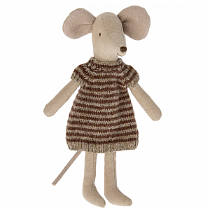 Maileg Knitted Dress for Mom Mouse