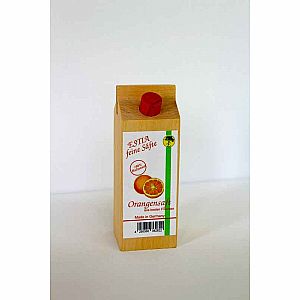 Wooden Orange Juice Carton