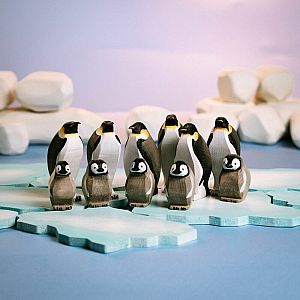 Penguins & Ice Float Set by Bumbu