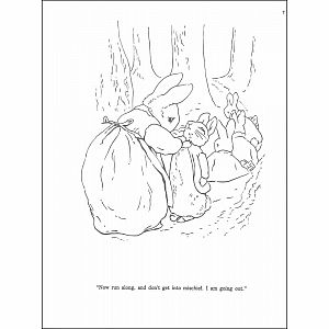 The Tale of Peter Rabbit Coloring Book