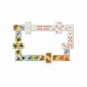 Three Little Pigs Domino Game by Londji