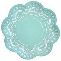 Lovely Lace Paper Cups: Aquamarine