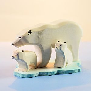 Polar Bears & Ice Float Set by Bumbu