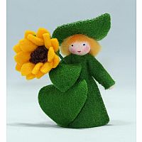 Sunflower Prince Felt Doll
