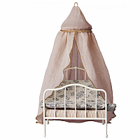 Maileg Miniature Bed Canopy, Rose