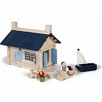 Seaside Cottage - 135 Pieces by Jeujura