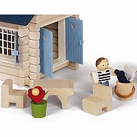 Seaside Cottage - 135 Pieces by Jeujura