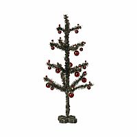 Maileg Miniature Christmas Tree, Antique Silver