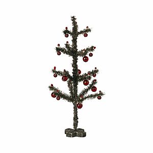 Maileg Miniature Christmas Tree, Antique Silver