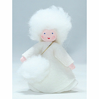 Snow Princess Felt Hanging Doll