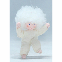 Snow Baby Felt Doll