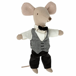 Maileg Waiter Clothes for Big Brother Mouse