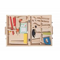 I am Working Wooden Tool Valise by Moulin Roty