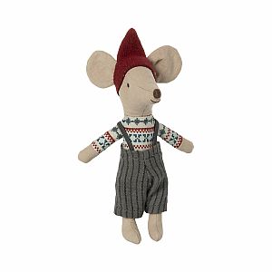Maileg Big Brother Christmas Mouse in Box