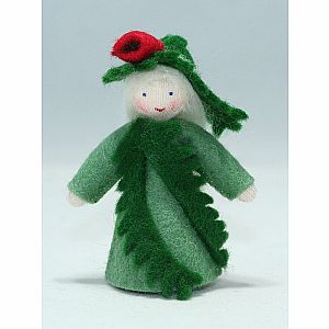 Yew Tree Fairy Felt Doll, Fair Skin